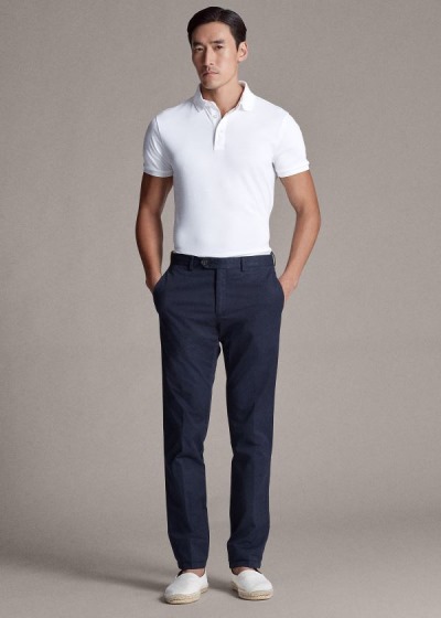 Men's Ralph Lauren Slim Fit Stretch Chino Pants | 543012AFV